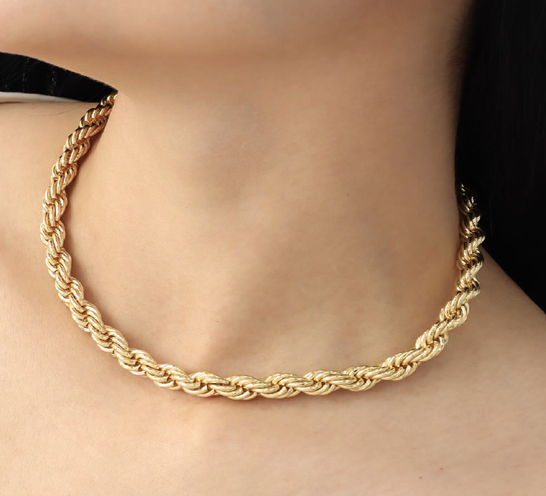 COLLAR TRENZADO