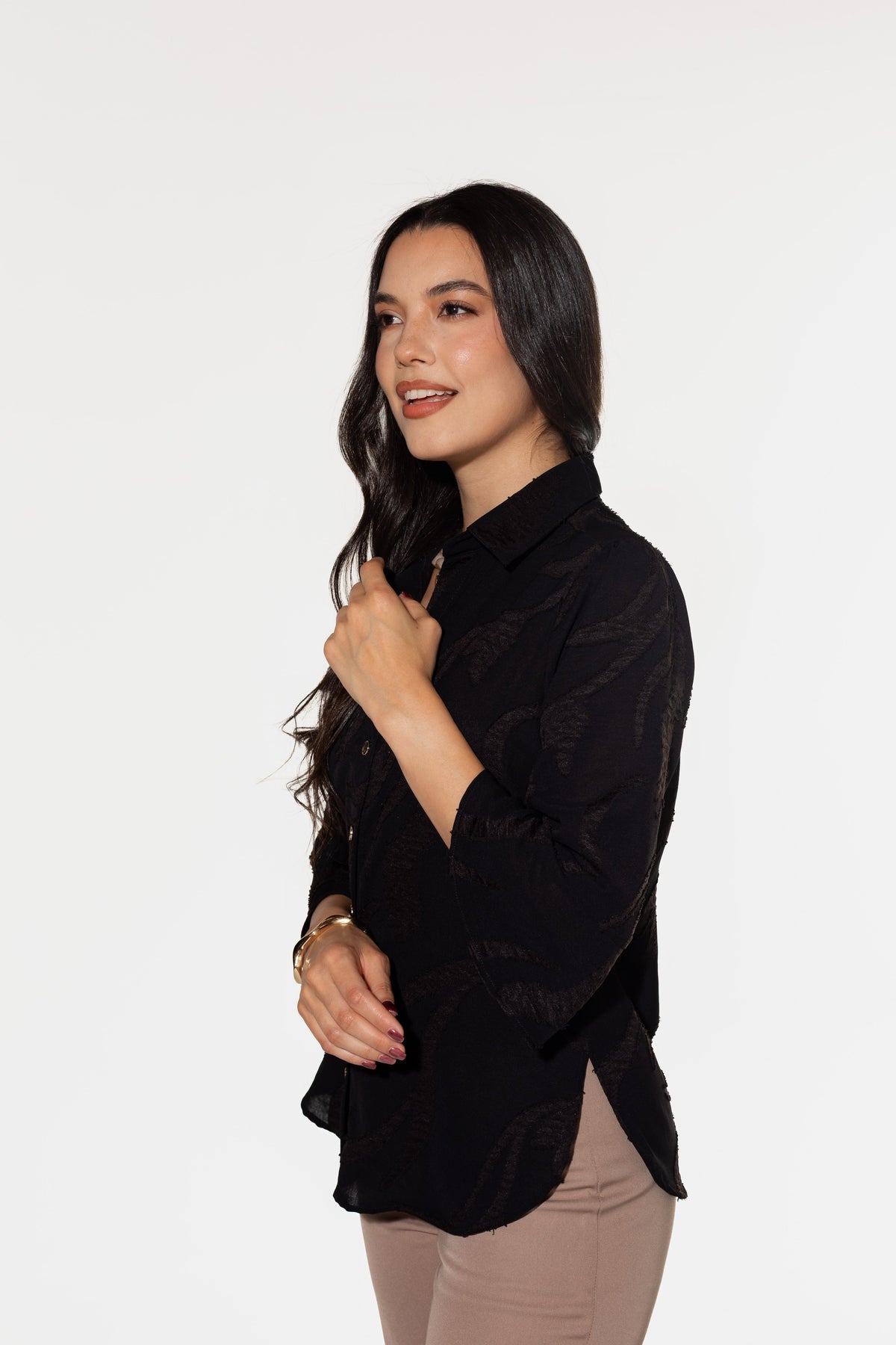 Blusa Black de Mujer — SIENNA — detalle 4