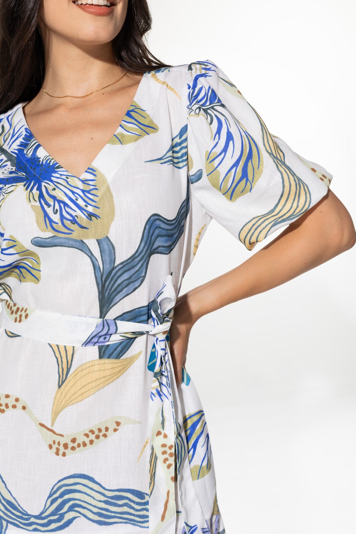 Vestido Azulina de Mujer — SIENNA — detalle 5