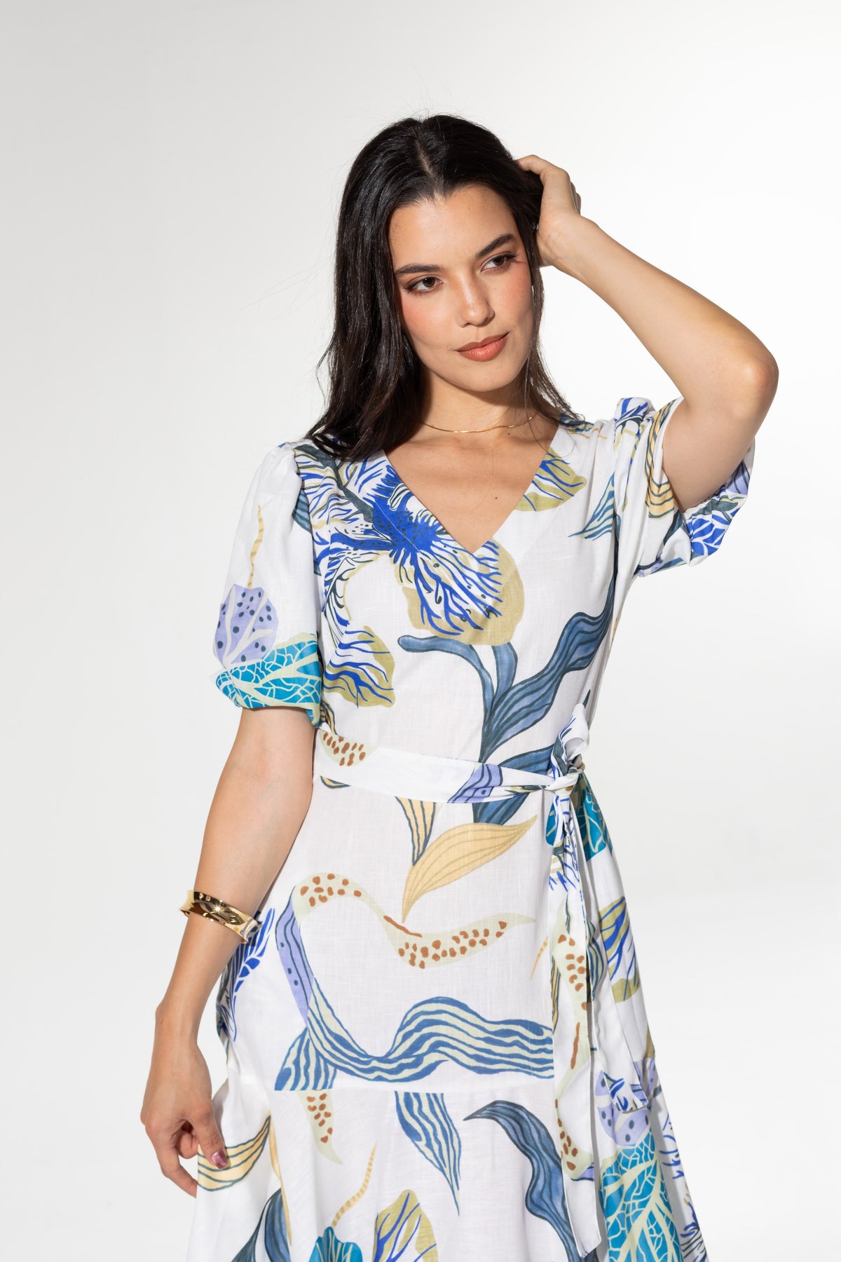 Vestido Azulina de Mujer — SIENNA — detalle 6
