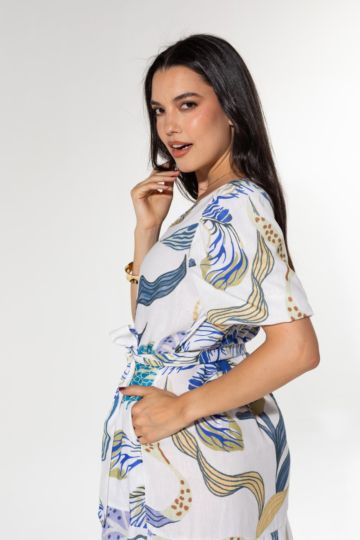 Vestido Azulina de Mujer — SIENNA — detalle 10