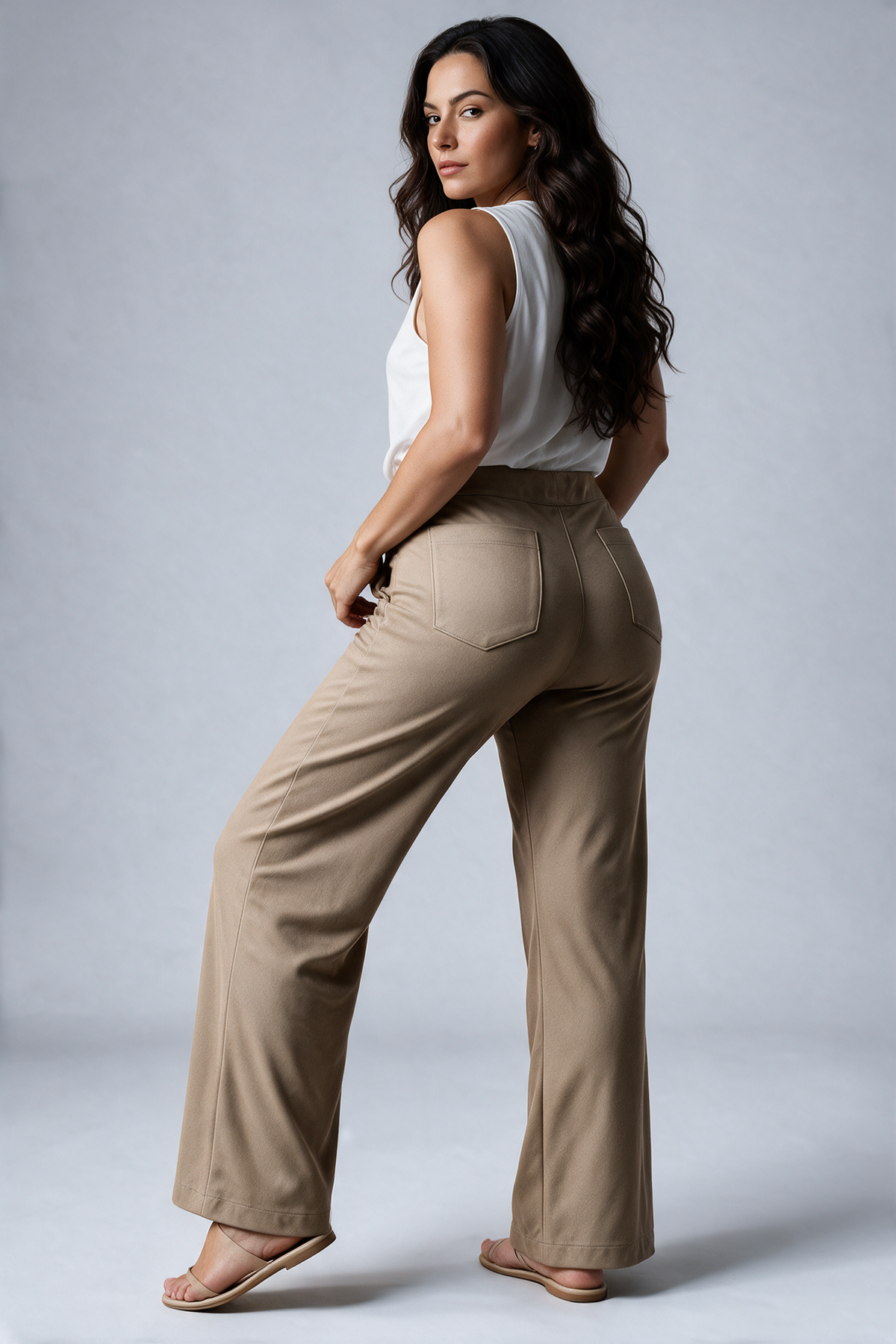 PANTALON LEO Caqui