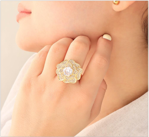 ANILLO PERLA FLOR