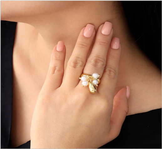 ANILLO PERLAS