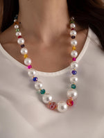 Collar Maxi Perlas en Colores