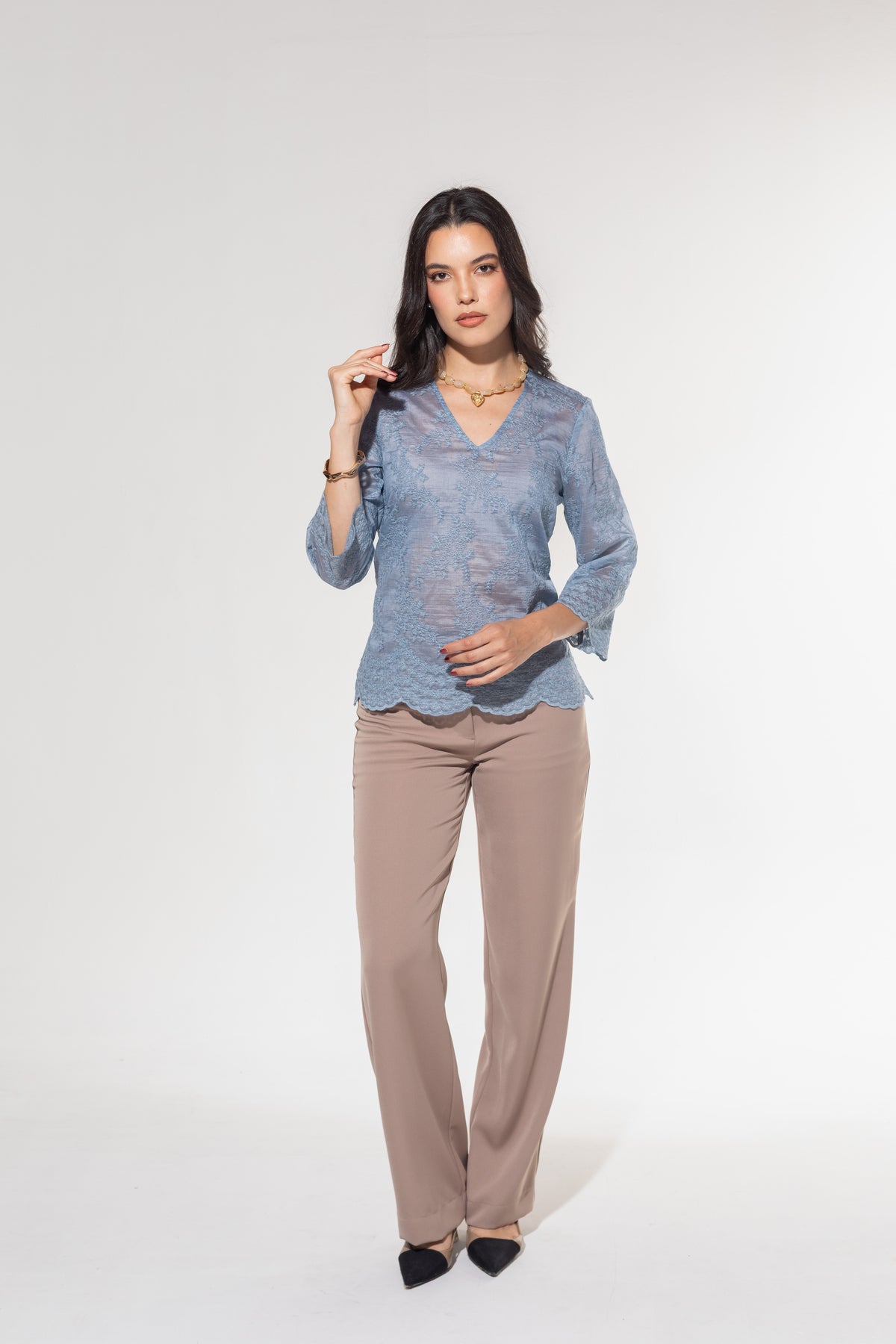 Blusa Antonia de Mujer — SIENNA — detalle 3