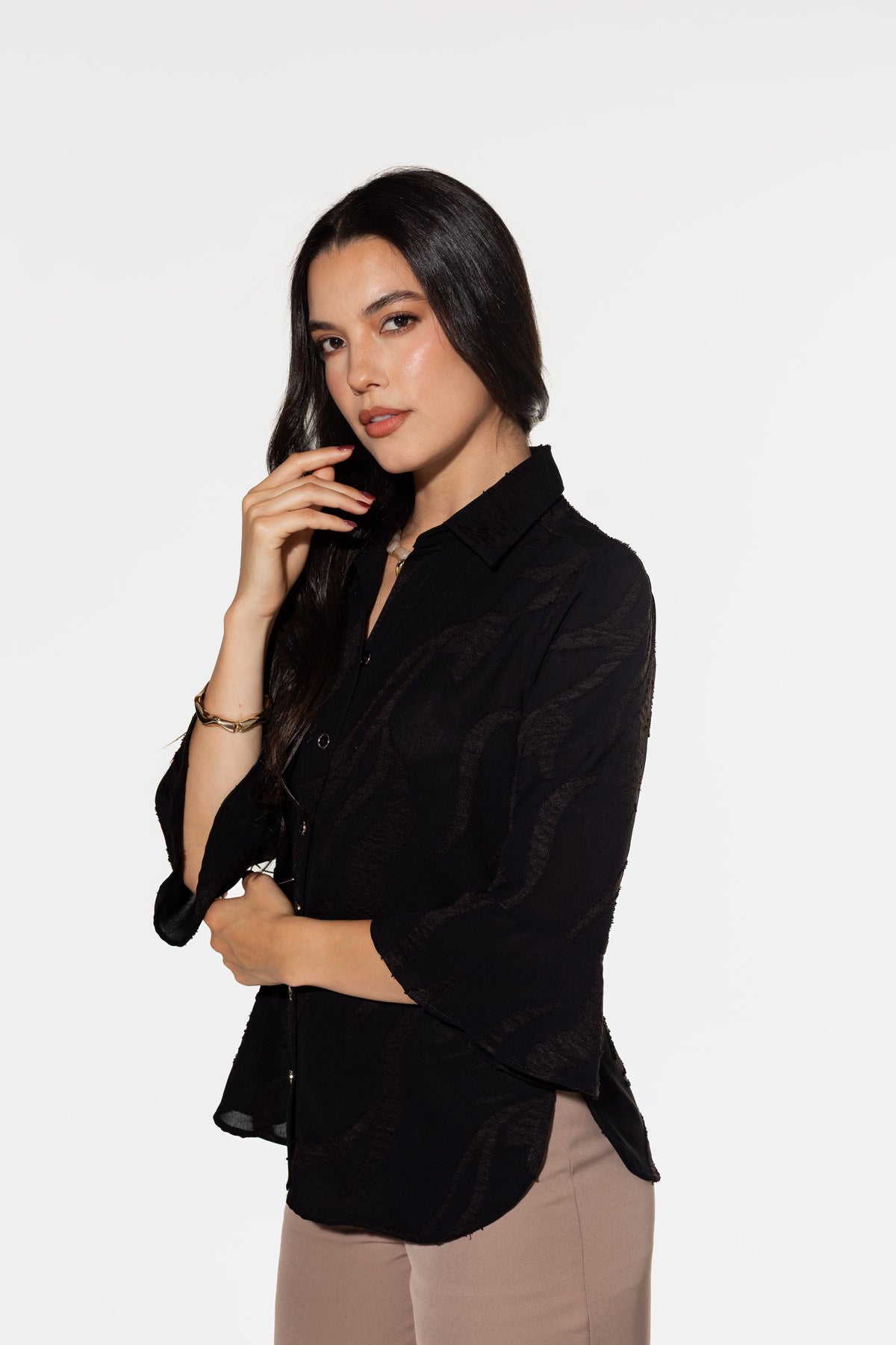 Blusa Black de Mujer — SIENNA — detalle 5