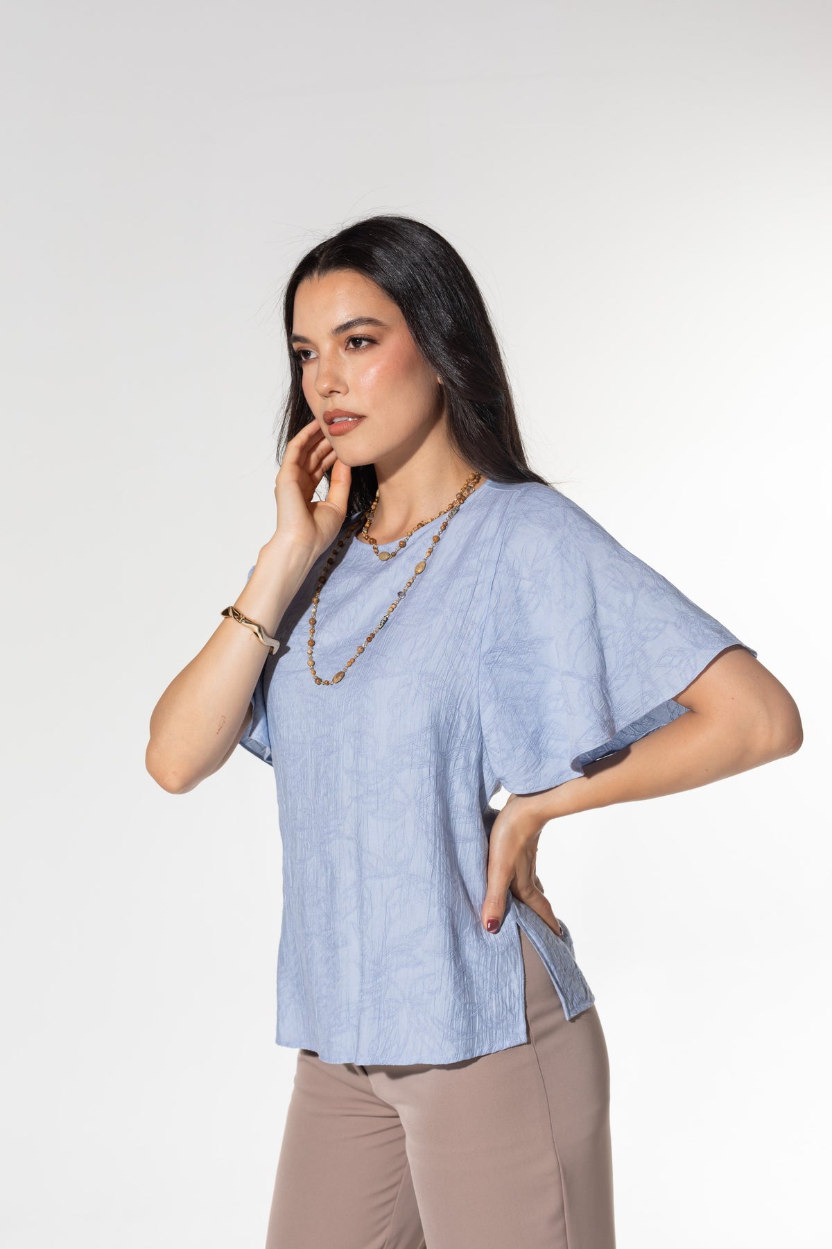 Blusa Nicol de Mujer — SIENNA — detalle 2
