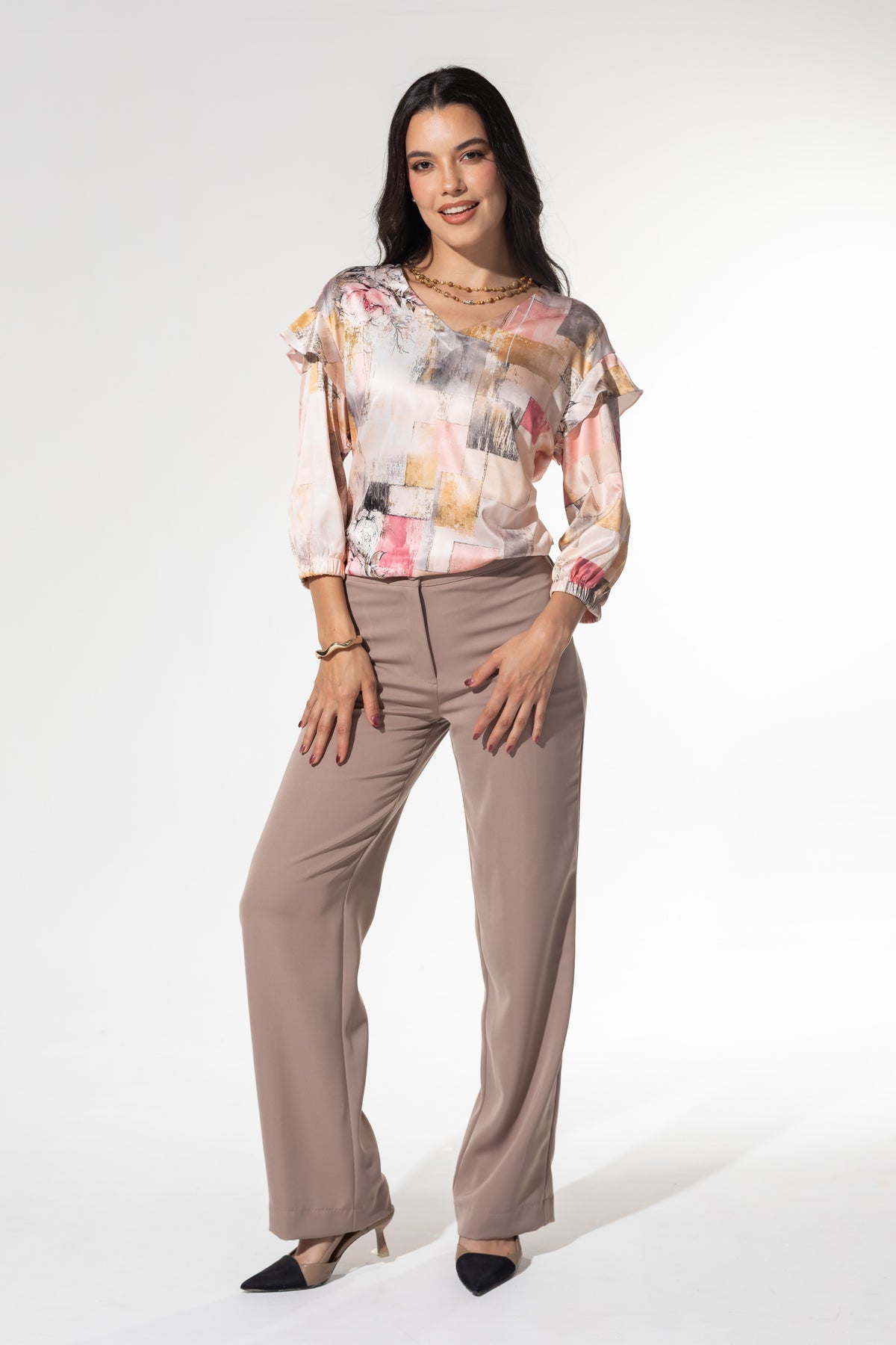 Blusa Antilla de Mujer — SIENNA — detalle 4