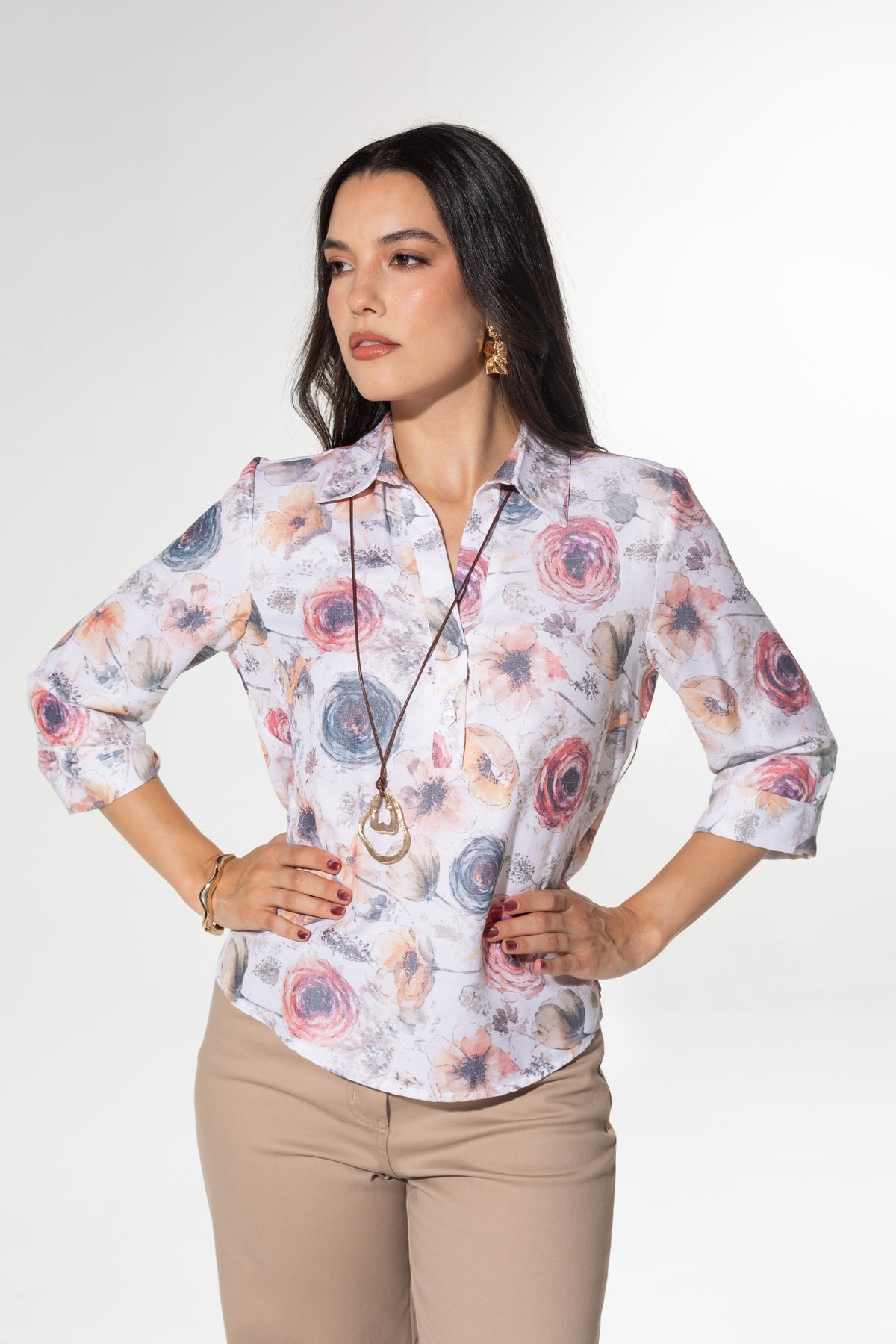 Blusa Felicia de Mujer — SIENNA — detalle 2