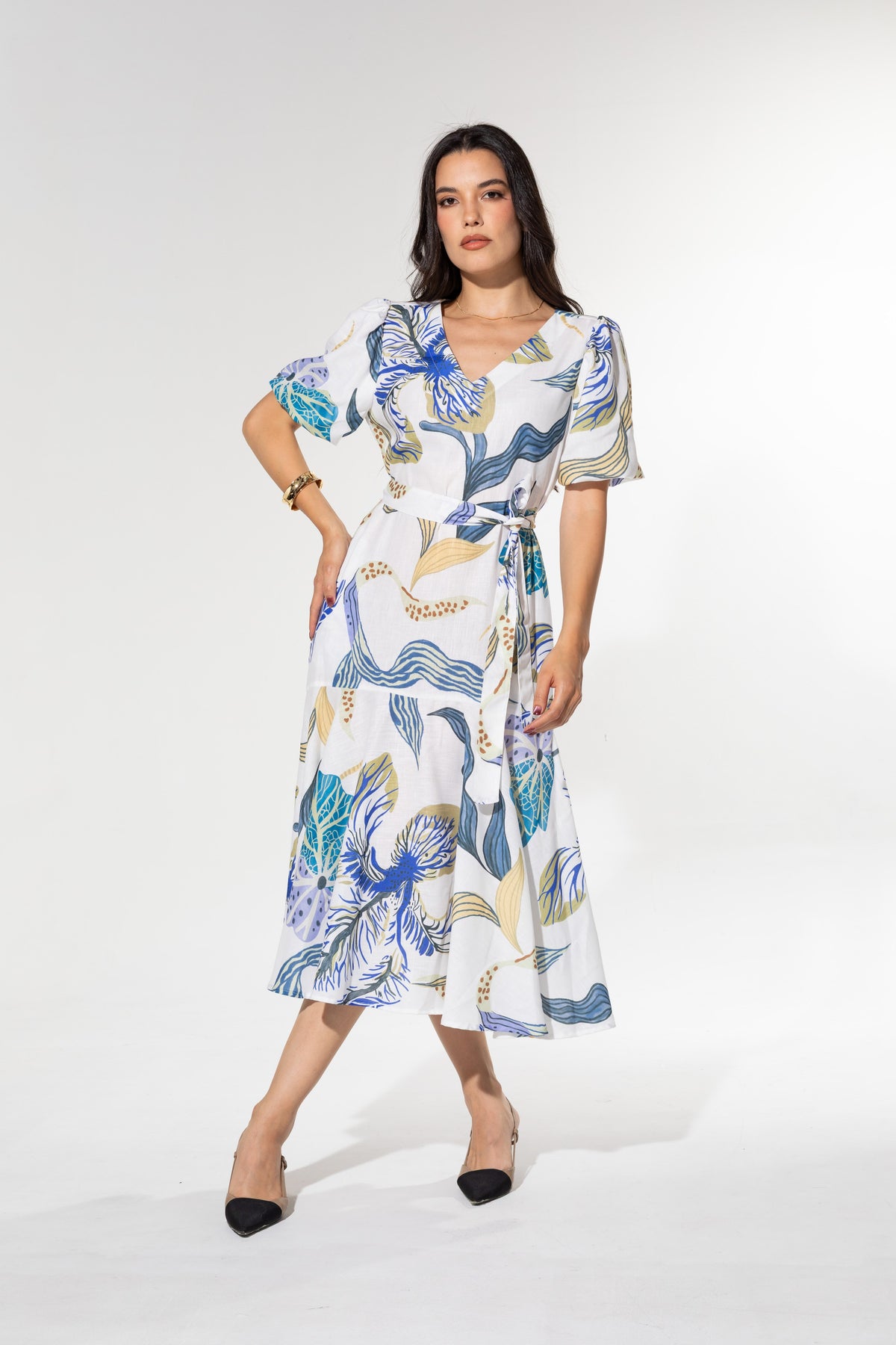 Vestido Azulina de Mujer — SIENNA