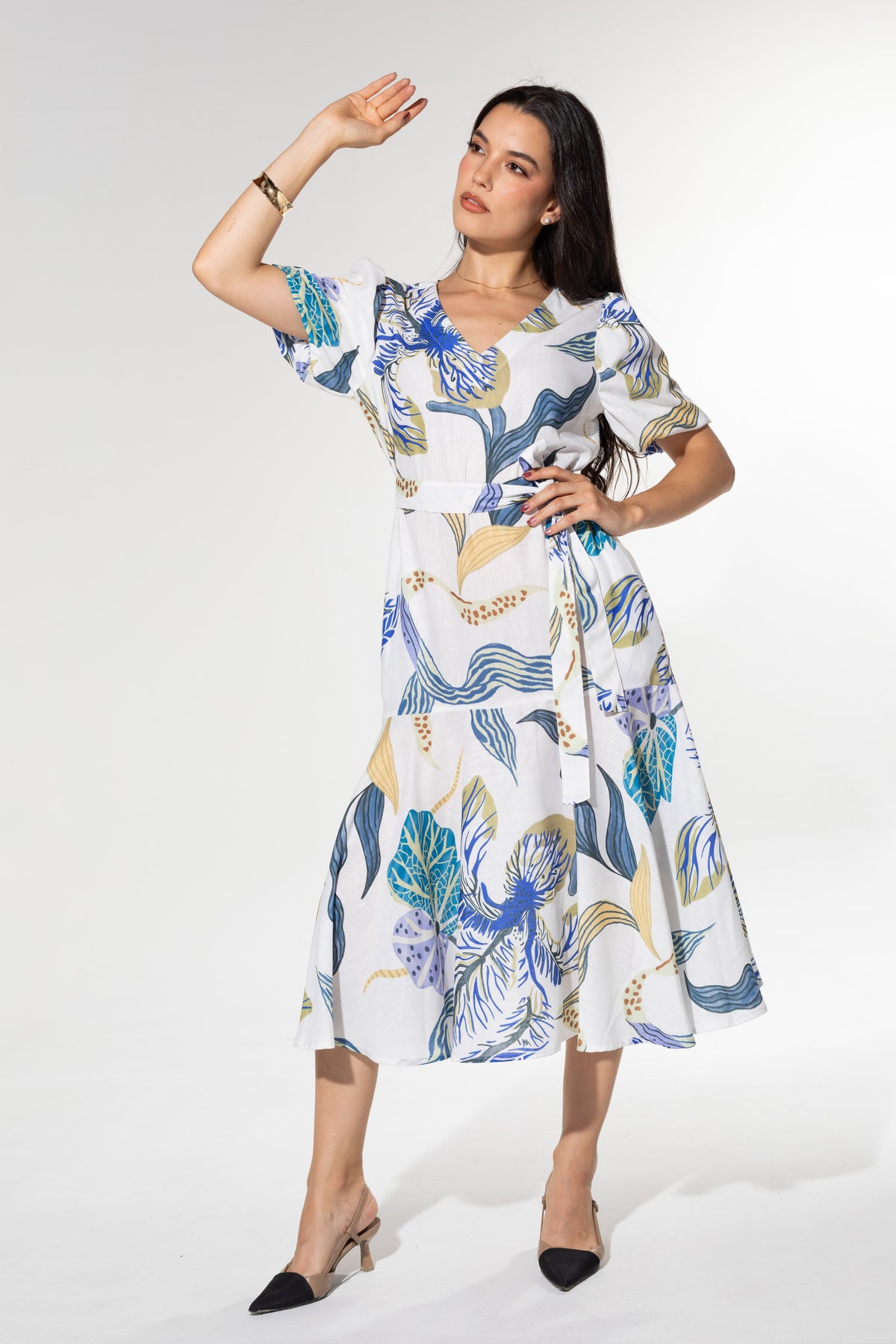 Vestido Azulina de Mujer — SIENNA — detalle 2