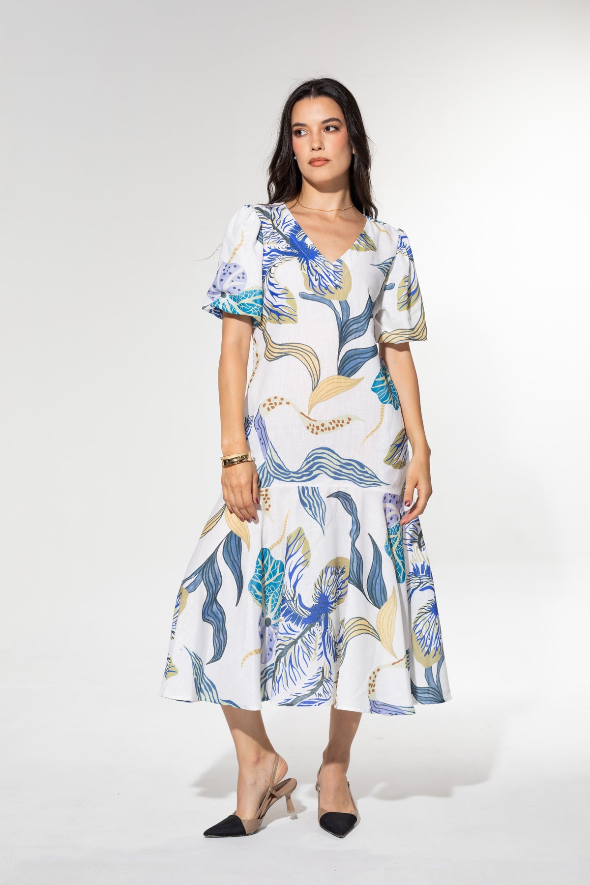 Vestido Azulina de Mujer — SIENNA — detalle 13