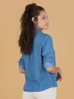 Blusa Manga Larga en Tencel