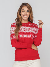 Suéter Navidad cuello redondo
