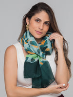 Pañoleta grande estampada
